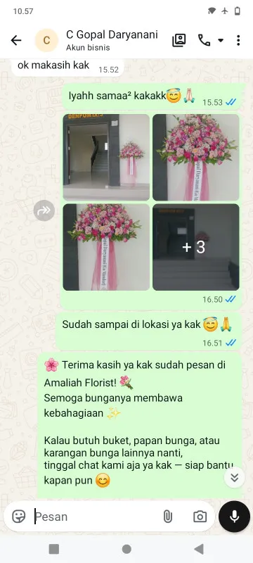 Pengiriman Karangan Bunga Candi Candisari